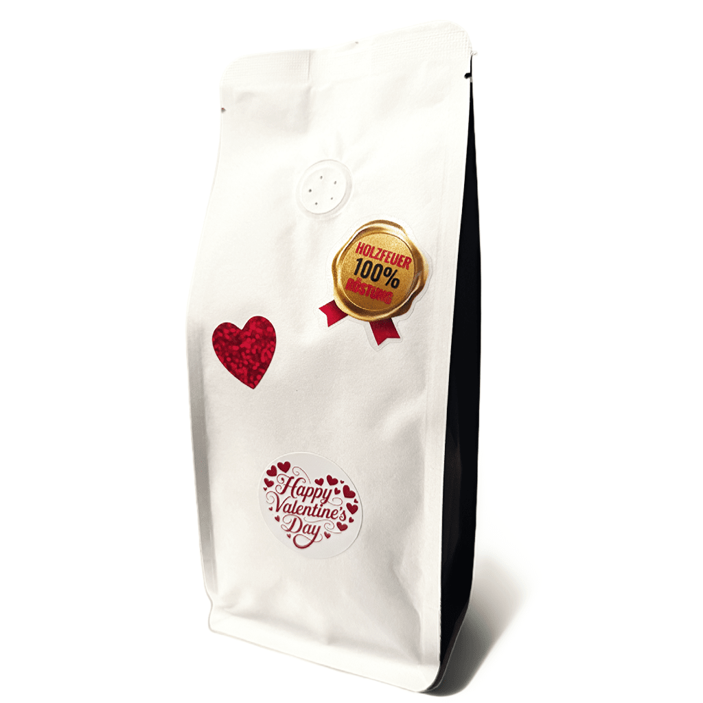 Geschenk Kaffee 'Happy Valentine's Day' - 100% ARABICA (250g) - Caffe del Gianni