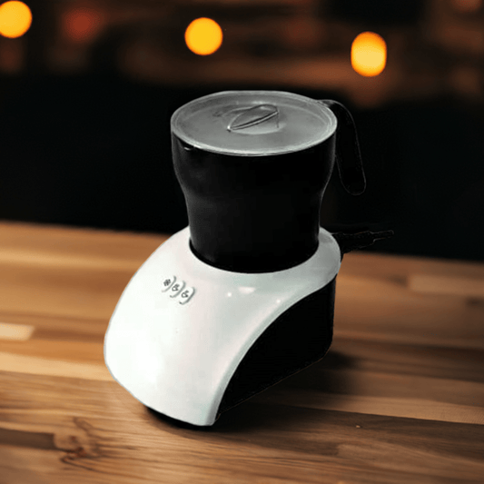 Milchaufschäumer elektrisch "Black & White" - Caffe del Gianni