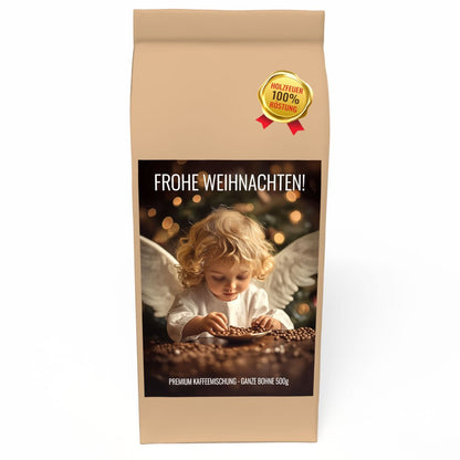 Geschenk Kaffee Weihnachten 'CHRISTKIND' - Premium Kaffeebohnen - Caffe del Gianni