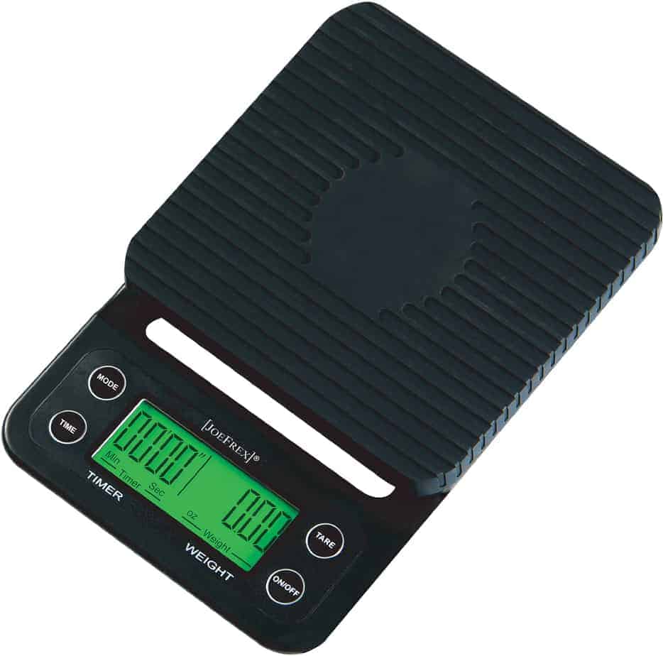 Joe Frex Digitale 5 kg Waage mit Timer - Caffe del Gianni