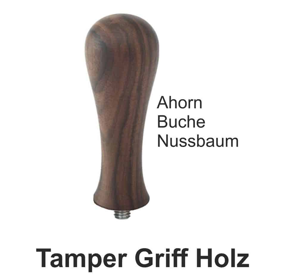 Joe Frex Tamper Holzgriff - Caffe del Gianni