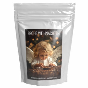 geschenk kaffee weihnachten 'christkind' premium kaffeebohnen